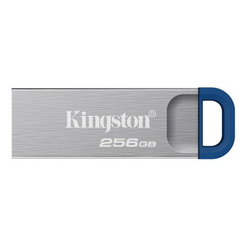 Kingston DataTraveler Kyson DTKNG2/256GB USB-muistitikku, 256 GB, USB 3.2 Gen 1, metallinen