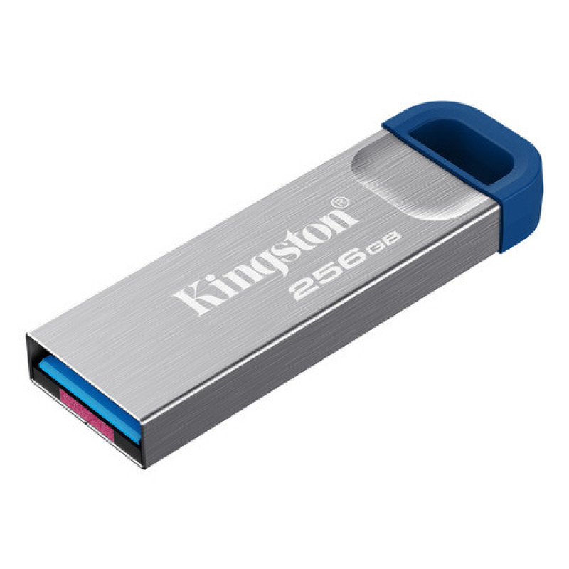 Kingston DataTraveler Kyson DTKNG2/256GB USB-muistitikku, 256 GB, USB 3.2 Gen 1, metallinen