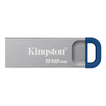 Kingston DataTraveler Kyson DTKNG2/512GB USB-muistitikku, 512 GB, USB 3.2 Gen 1, metallinen