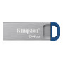 Kingston DataTraveler Kyson DTKNG2/64GB USB-muistitikku, 64 GB, USB 3.2 Gen 1, metallinen