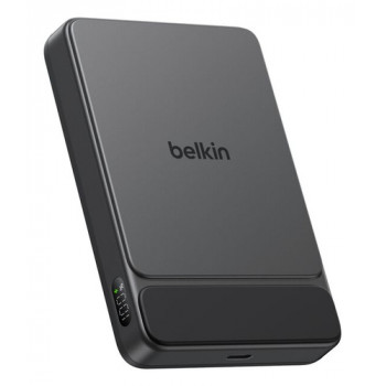 Belkin UltraCharge Pro Slim BPD022HQBK magneettinen varavirtalähde, 10000 mAh, musta, näytöllä