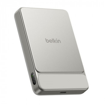 Belkin UltraCharge Pro Slim BPD022HQSA magneettinen Qi2-varavirtalähde, 10000 mAh, 25 W, USB-C