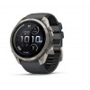 Garmin Fenix 9 Pro inReach älykello, 51 mm, titaanikotelo, grafiitti/musta silikoniranneke