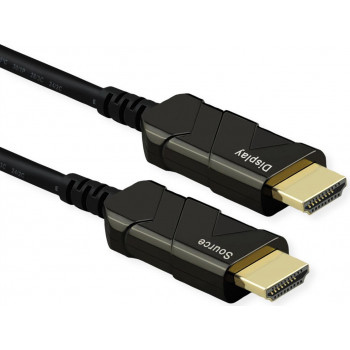 Roline 14.01.3488 UltraHD HDMI AOC -kaapeli, 8K, uros–uros