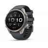 Garmin Fenix 9 Pro älykello, 47 mm, titaanikotelo, grafiitti/musta silikoniranneke