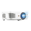 ViewSonic LSD300W-ST lyhyen projisointietäisyyden projektori, 3300 ANSI-lumenia, DLP, WXGA (1280x800), valkoinen