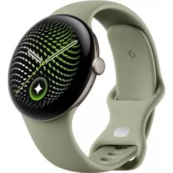 Google Pixel Watch 5 WiFi älykello, 41 mm, Satin Pyrite / Olive, GA11567-DE