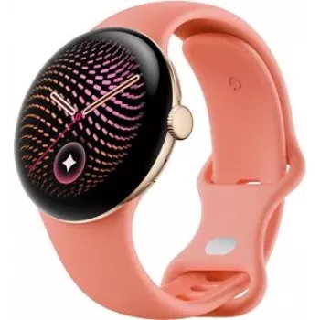 Google Pixel Watch 5 WiFi älykello, 41 mm, Champagne Gold / Canyon, GA10902-DE