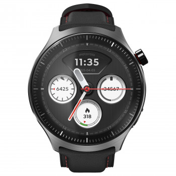 Motorola Moto Watch Ultra LTE älykello, 46 mm, musta, PBCX0000SE