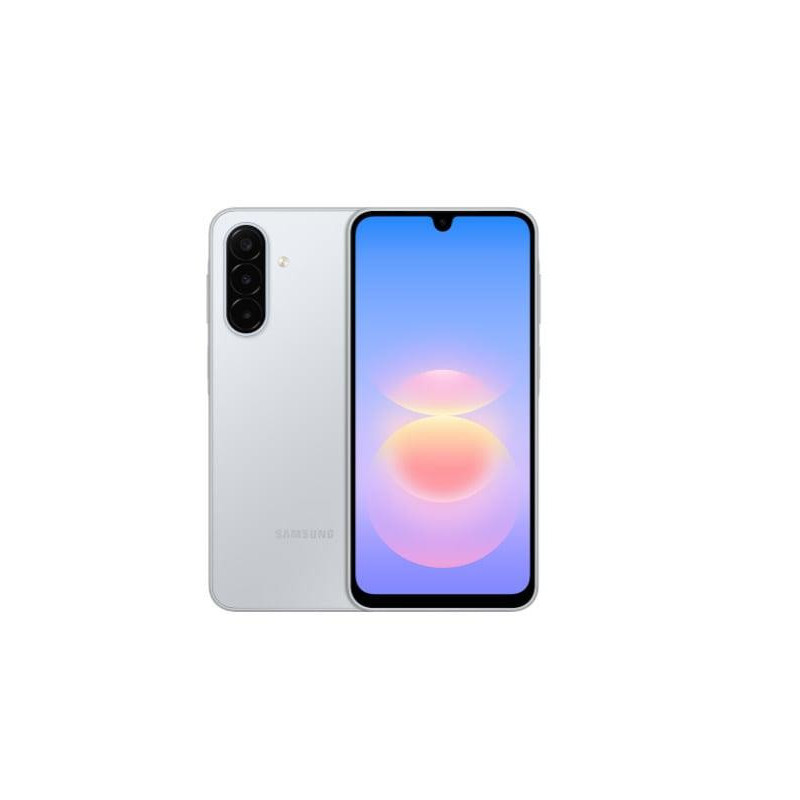 Samsung Galaxy A18 4G SM-A185FZSDEUE Dual SIM -älypuhelin, 4 Gt RAM, 128 Gt, hopea