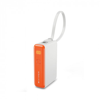 Targus HyperJuice Flex Mini varavirtalähde, 10000 mAh, 30 W, USB-C PD, oranssi