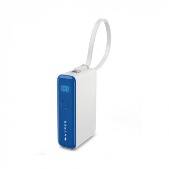 Targus HyperJuice Flex Mini varavirtalähde, 10000 mAh, 30 W, USB-C PD, sininen