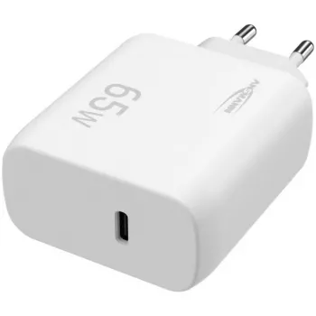 Ansmann Home Charger HC165PD USB-laturi, 1x USB-C, PPS, PD, Quick Charge, 65 W, valkoinen