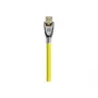 Good Connections PYTHON GC-M0075 DisplayPort 1.2 -kaapeli, 4K2K / UHD, kullatut kontaktit, OFC, nailonpunos, keltainen, 1 m