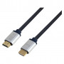 Equip 119387 HDMI 2.1 Ultra High Speed -kaapeli Ethernetillä, 48 Gbps, 8K/60 Hz, musta, 0,5 m