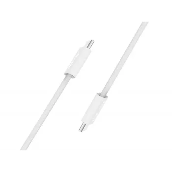 Equip 128843 USB-C – USB-C 2.0 -kaapeli, 3 A, PD 60 W, 2 m, valkoinen