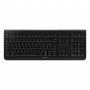 Cherry KW 3000 langaton pöytänäppäimistö, 2,4 GHz, AZERTY (ranskalainen), musta