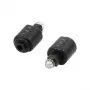 LogiLink CA1016 Toslink-äänisovitin, Toslink-uros – Mini-Toslink 3,5 mm naaras, musta