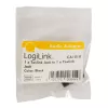 LogiLink CA1018 Toslink-äänisovitin, Toslink-naaras – Toslink-naaras, musta