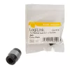 LogiLink CA1018 Toslink-äänisovitin, Toslink-naaras – Toslink-naaras, musta