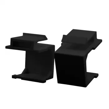 LogiLink NK0091 keystone-umpisuojat (10 kpl), mustat