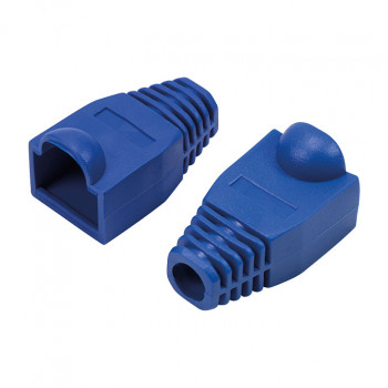 LogiLink MP0066 RJ45-liittimen taittosuoja 6,5 mm, sininen (50 kpl)