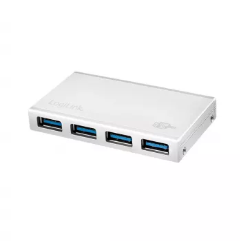 LogiLink UA0421 USB 3.0 -hubi, 4 porttia, verkkolaitteella