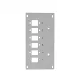 LogiLink FB5002 kuituoptinen etulevy, 6 LC-D / 6 SC-S, jatkojakamolle