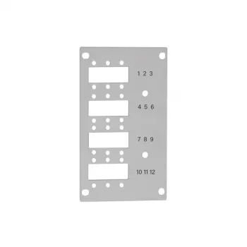 LogiLink FB5003 kuituoptinen etulevy 12 LC-D / 12 SC-S jatkosjakamoon