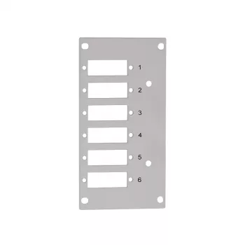 LogiLink FB5004 kuituoptinen etulevy 6 SC-D / 6 LC-Q jatkosjakamoon