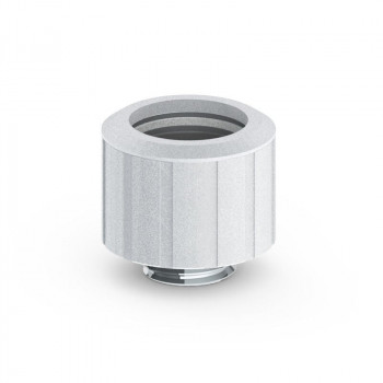 Bitspower Artemis BPM-ATEMLA16-SL Advanced Multi-Link 16 mm:n ulkohalkaisijalle, hiekkapuhallettu hopea