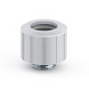 Bitspower Artemis BPM-ATEMLA14-SL Advanced Multi-Link 14 mm:n ulkohalkaisijalle, hiekkapuhallettu hopea