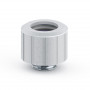 Bitspower Artemis BPM-ATEMLA14-SL Advanced Multi-Link 14 mm:n ulkohalkaisijalle, hiekkapuhallettu hopea