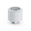 Bitspower Artemis BPM-ATCPF-CC3-SL suora liitin, G1/4 ulkokierre 16/10 mm:n letkulle, hiekkapuhallettu hopea