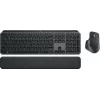 Logitech MX Keys S Combo 920-011613 näppäimistö- ja hiirisarja, langaton RF + Bluetooth, QWERTY, brittienglanti, grafiitti