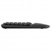 Logitech Wave Keys 920-012289 langaton ergonominen näppäimistö, 2,4 GHz / Bluetooth, sveitsiläinen (CH) asettelu, grafiitti