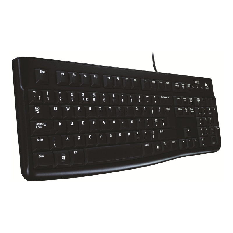Logitech K120 920-002487 USB-näppäimistö, virolainen asettelu