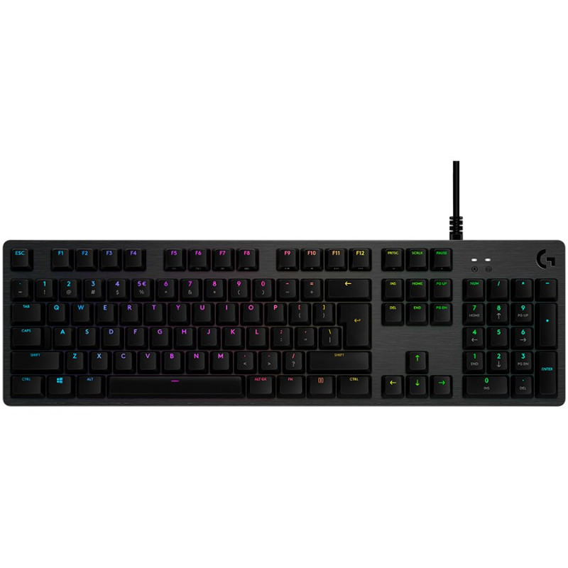 Logitech G512 920-009350 mekaaninen taustavalaistu pelinäppäimistö, GX-kytkimet