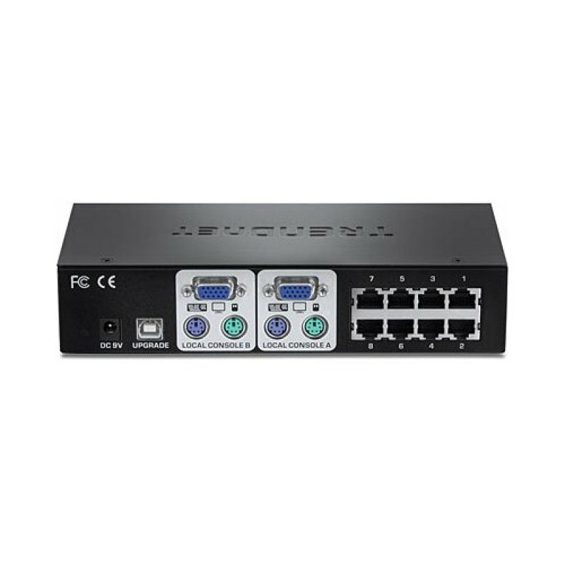 TRENDnet TK-CAT508 KVM-kytkin, 8 KVM-porttia