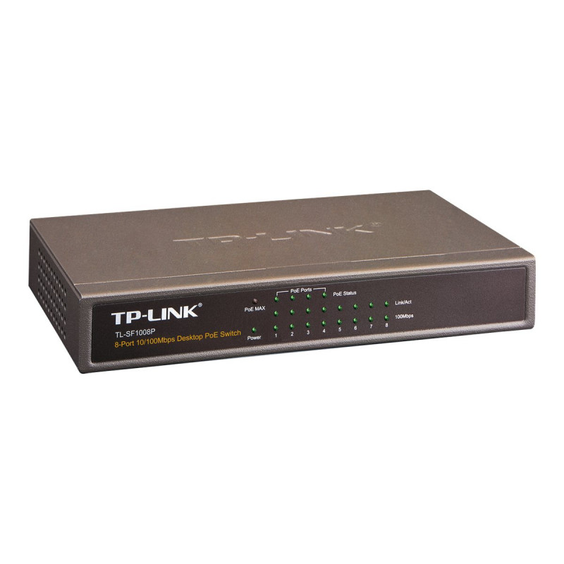 TP-Link TL-SF1008P kytkin
