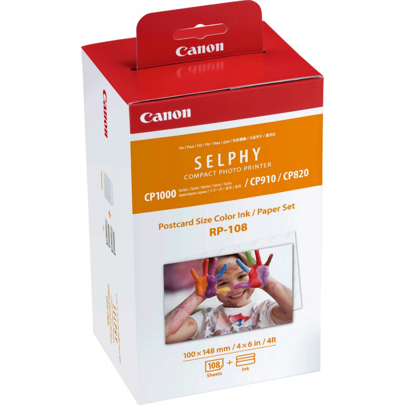 Canon RP-108 värimuste ja valokuvapaperi, 100 x 148 mm (8568B001AA)