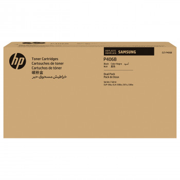 HP SU374A väriainekasetti (aiemmin Samsung CLT-P406B/ELS), kaksoispakkaus (2 kpl)