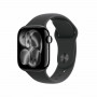 Apple Watch Series 11 älykello 5G, 42 mm alumiinikotelo, S/M, musta, MF834QL/A