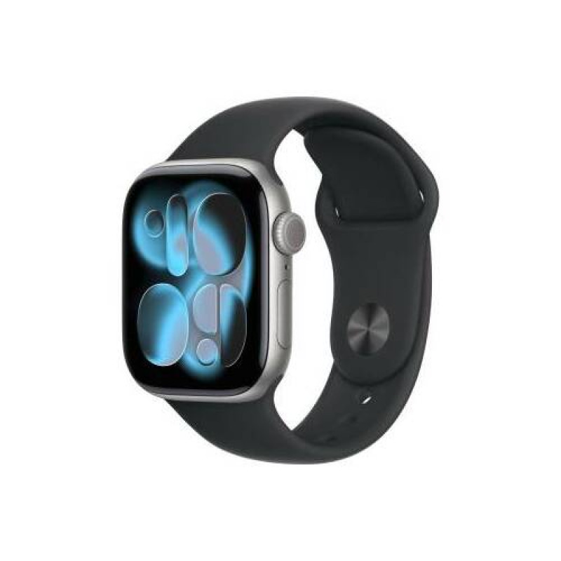 Apple Watch Series 11 älykello 5G, 42 mm alumiinikotelo, S/M, harmaa, MF8A4QL/A