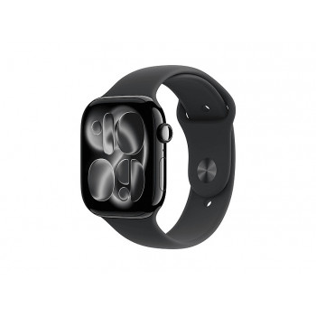 Apple Watch Series 11 älykello 5G, 46 mm alumiinikotelo, S/M, musta, MFC24QL/A