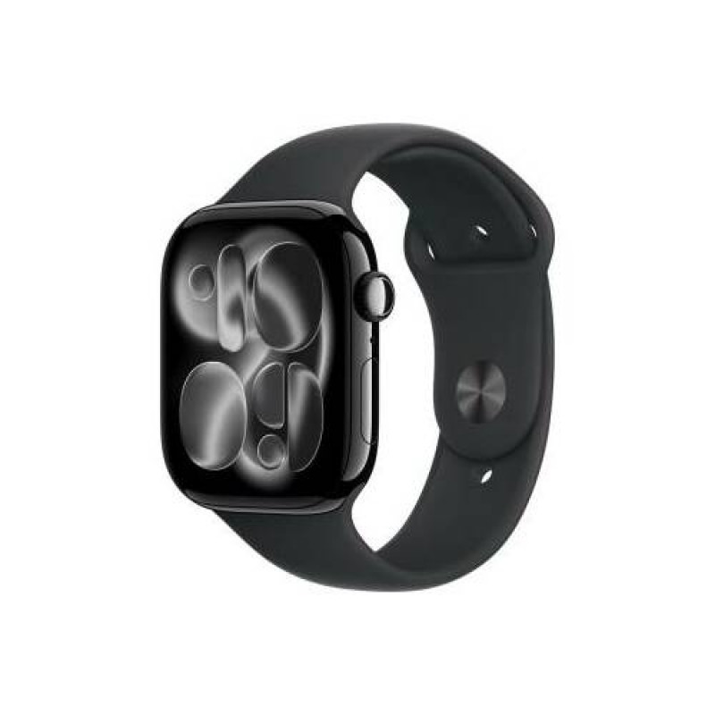 Apple Watch Series 11 älykello 5G, 46 mm alumiinikotelo, S/M, musta, MFC24QL/A