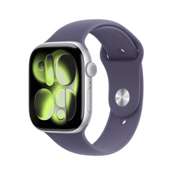 Apple Watch Series 11 MFCR4QL/A älykello, 46 mm, alumiini, GPS + Cellular 5G, hopea, M/L
