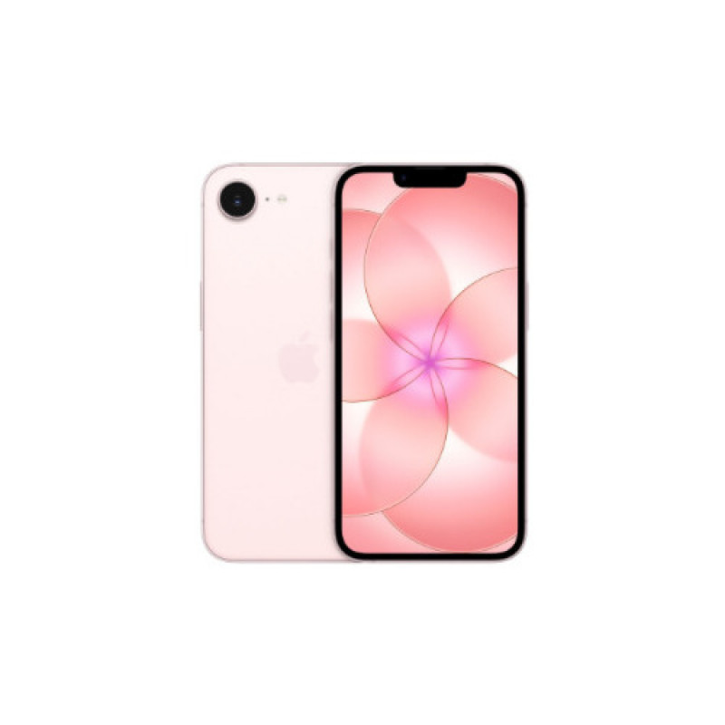 Apple iPhone 17e -älypuhelin, 512 Gt, vaaleanpunainen