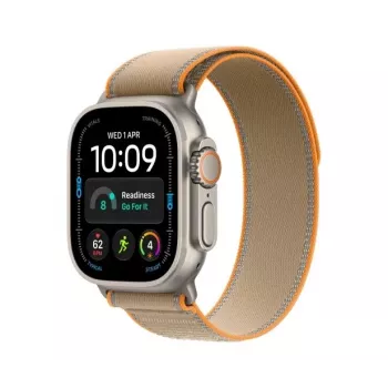 Apple Watch Ultra 4 -älykello, GPS + Cellular, 49 mm, luonnonvärinen, Trail Loop hiekka, M/L