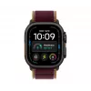 Apple Watch Ultra 4 -älykello, GPS + Cellular, 49 mm, musta, Trail Loop viininpunainen, M/L